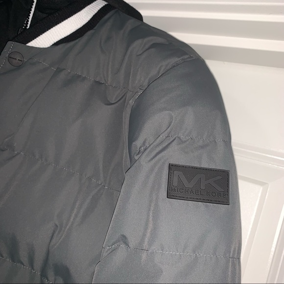 MICHAEL KORS puffer layered jacket with hoodie - Picture 7 of 15